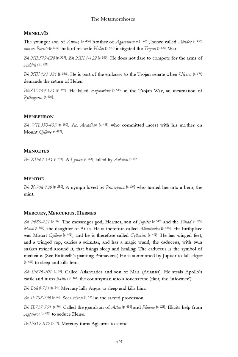 Ovid: The Metamorphoses - Page 574